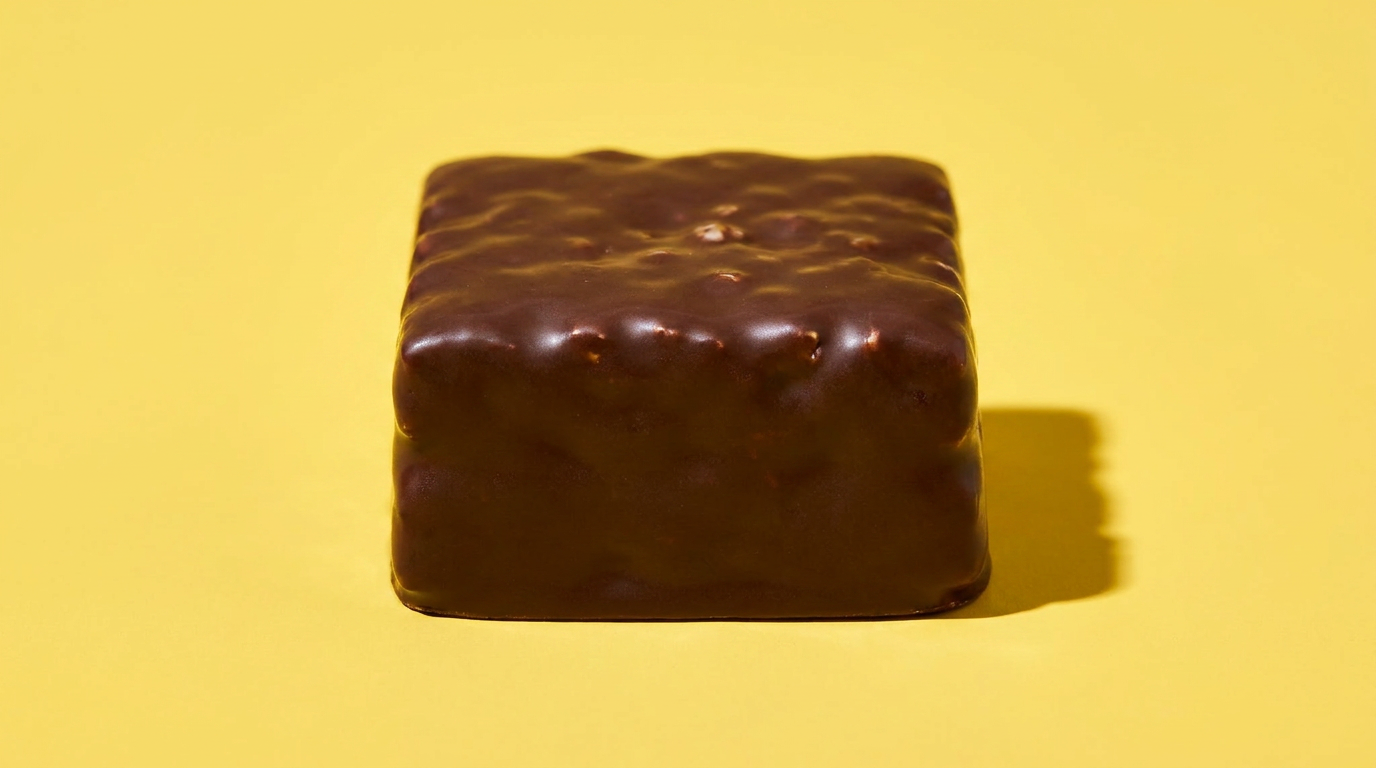 Chocolate-coated clusters